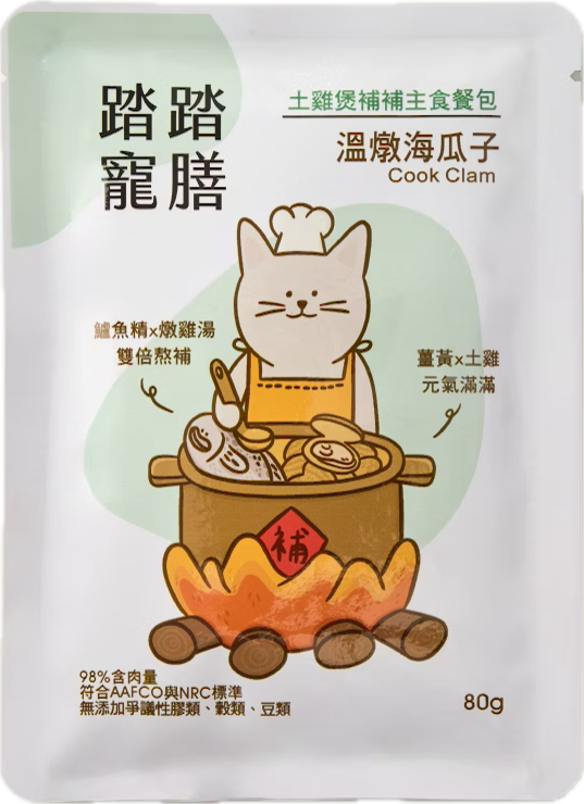 鱸魚精主食餐包-漫燉海瓜子 80g