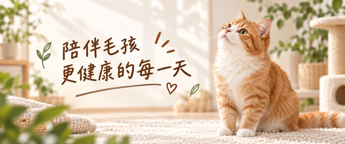 陪伴毛孩，更健康的每一天